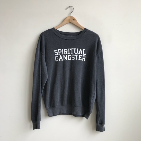 Spiritual Gangster Tops - Spiritual Gangster Crewneck Sweatshirt